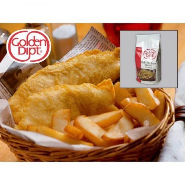 Golden Dipt Fish And Chips Batter 5 Lb. Bag