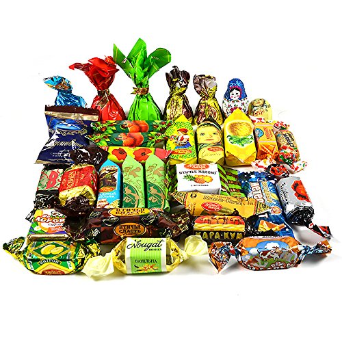 Gourmet Russian And Ukrainian Chocolate Candy Assortment, 1 Lb/