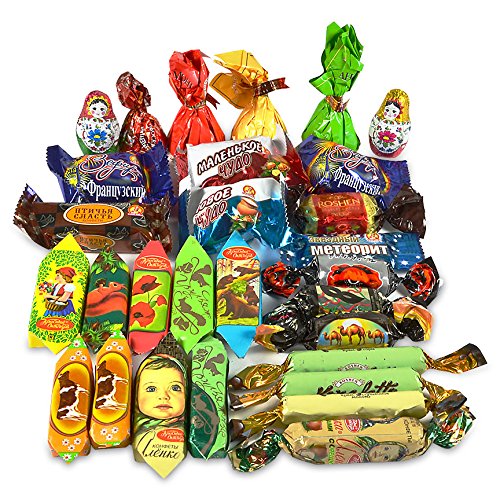 Gourmet Russian And Ukrainian Chocolate Candy Assortment, 1 Lb/