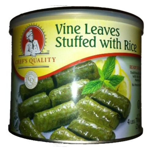Gourmet Vine Leaves Stuffed With Rice, 4 Lbs 70 Oz
