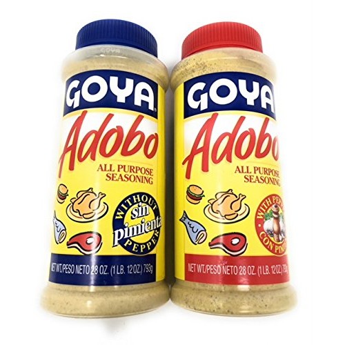 Goya Bulk Adobo Seasoning 28Oz Each Includes 1 With Pepper And 1