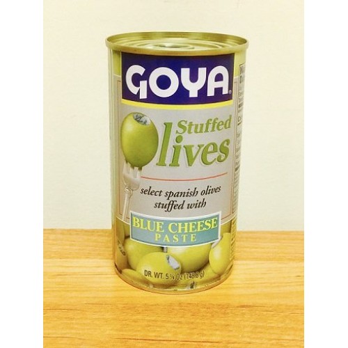 Goya Stuffed Olives Blue Cheese Net.Wt 148.8G