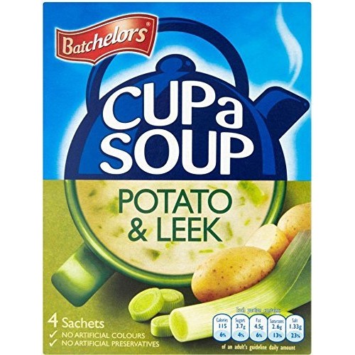Batchelors Cup A Soup Creamy Leek &Amp; Potato 4 Per Pack - 107G -