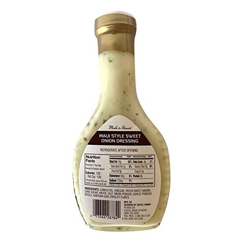 Hawaiian Hula Maui Style Sweet Onion And Papaya Seed Dressing 2
