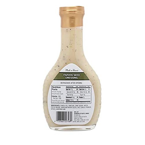 Hawaiian Hula Maui Style Sweet Onion And Papaya Seed Dressing 2