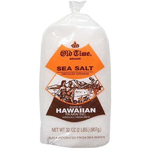 Hawaiian White Sea Salt From Hawaii Islands - 2Lb Bag