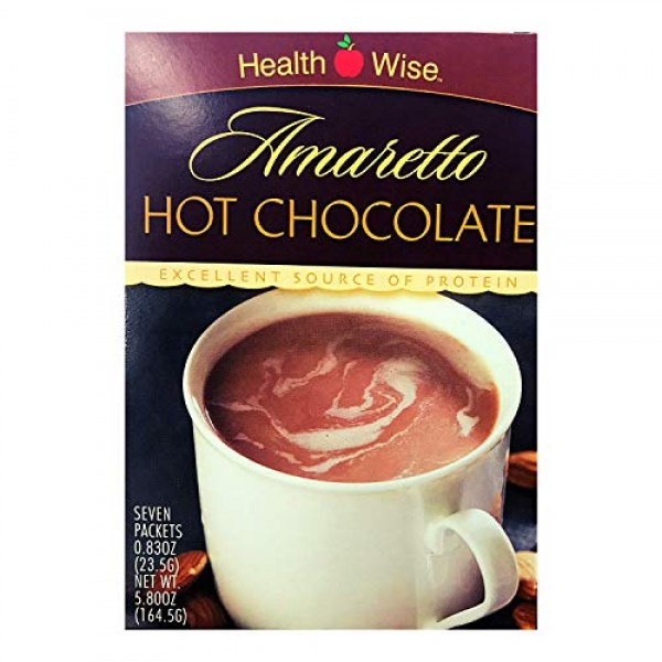 Healthwise Amaretto Hot Chocolate, 7 packets of 0.828 oz., net ...