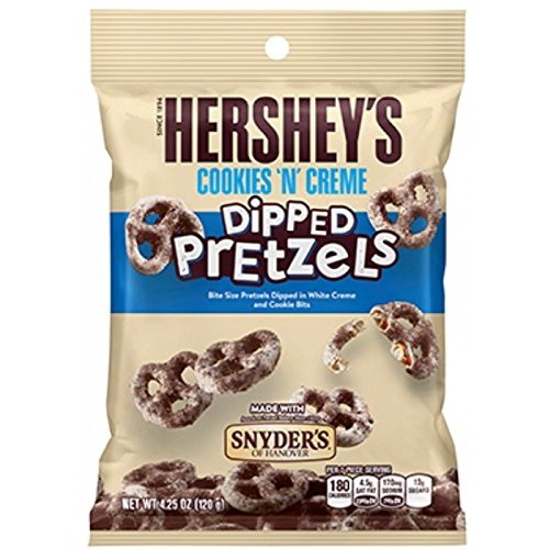 Hersheys Dipped Pretzels | Reeses Chocolate Dipped Pretzel | V
