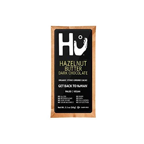 Hu Kitchen Chocolate Bars 2.1 Oz Hazelnut Butter Dark Chocolate