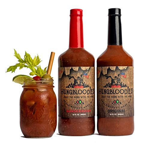 Hungbloodies Original Craft Bloody Mary Mix 32 Oz Fight The Han