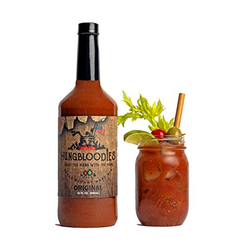Hungbloodies Original Craft Bloody Mary Mix 32 Oz Fight The Han