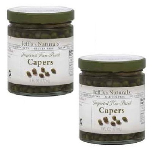 Jeffs Naturals Bg14588 Jeffs Naturals Capers Non Pareil - 6X6Oz