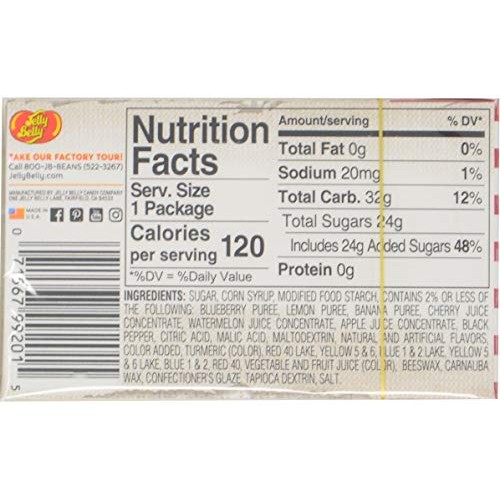 Harry Potter Jelly Gummy Candy Slugs, Bertie Botts Every Flavour