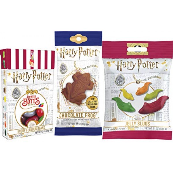 Harry Potter Jelly Gummy Candy Slugs, Bertie Botts Every Flavour...