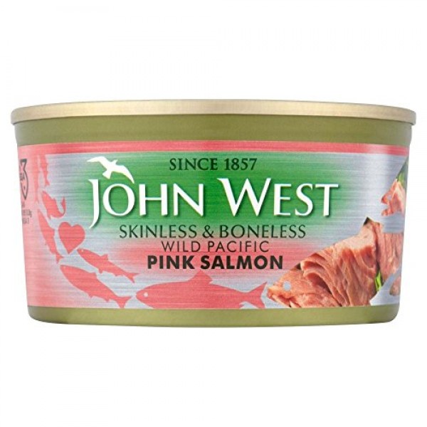 John West Pink Salmon Skinless &Amp; Boneless 170G - Pack Of 2