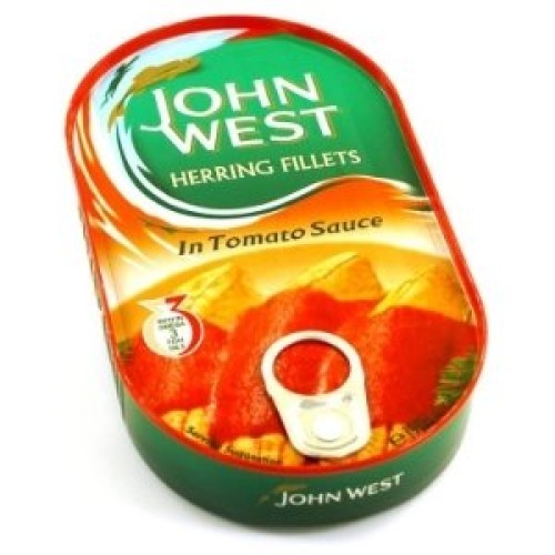 John West Traditional Wood Smoked Skippers Brisling In Tomato