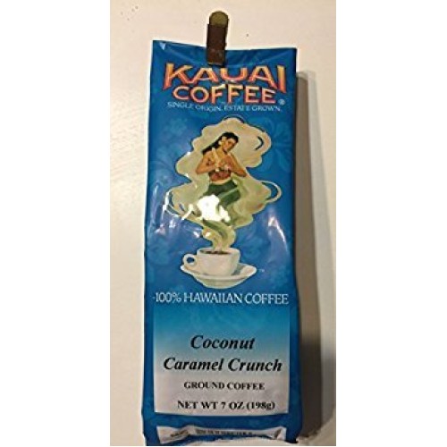 Kauai Coffee Company Coconut Caramel Crunch Ground Coffee 7 Oz.