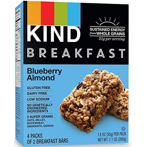 Kind Breakfast Bars New Variety 5 Pack. 1 Box Of Each: Dark Choc