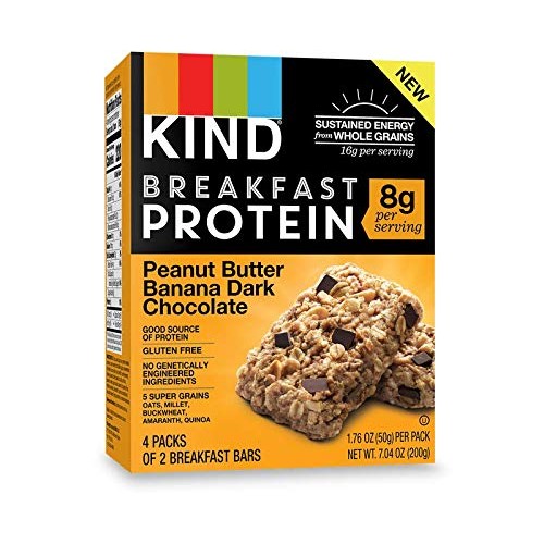 Kind Breakfast Bars New Variety 5 Pack. 1 Box Of Each: Dark Choc
