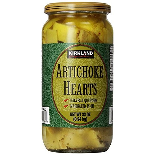 Kirkland Signature Artichoke Hearts, 33Oz Jar Pack Of 3, Total