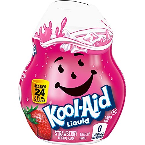 Kool Aid Liquid Drink Mix - Strawberry - 1.62 Fl Oz Pack Of 4