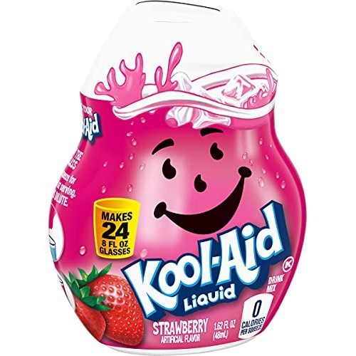 Kool Aid Liquid Drink Mix - Strawberry - 1.62 Fl Oz Pack Of 4