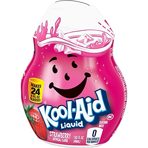 Kool Aid Liquid Drink Mix - Strawberry - 1.62 Fl Oz Pack Of 4