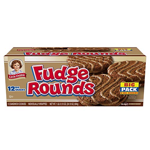 Little Debbie Fudge Rounds 24.1 Oz 3 Boxes