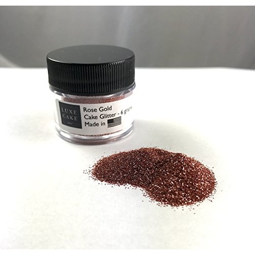 Luxury Diamond Dust, 6 Grams, Usa Made Rose Gold