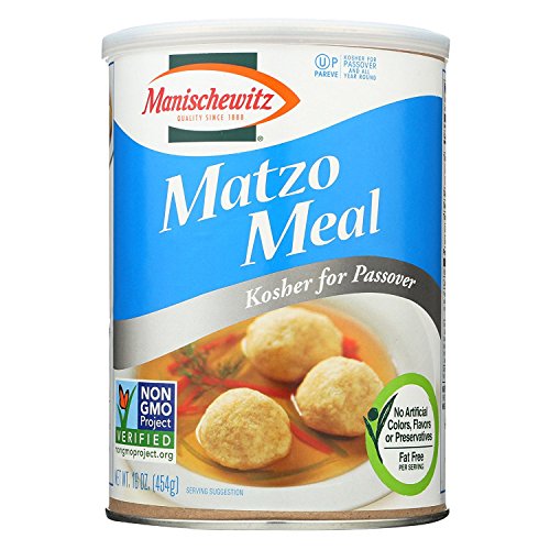 Manischewitz Matzo Meal Passover Canis, 16 Oz Can Pack Of 2, To
