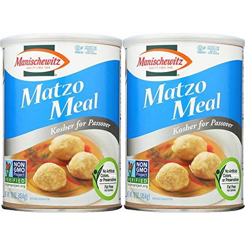 Manischewitz Matzo Meal Passover Canis, 16 Oz Can Pack Of 2, To