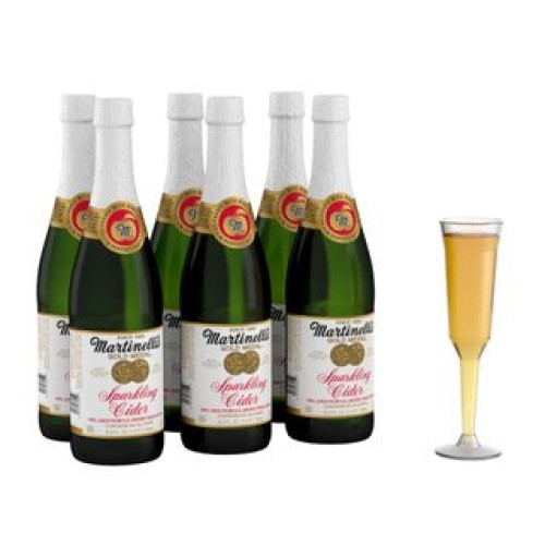 Martinellis 25.4 oz Sparkling Cider 6 pack