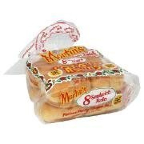 Martins Potato Rolls 8 Sandwich Rolls Pack Of 4