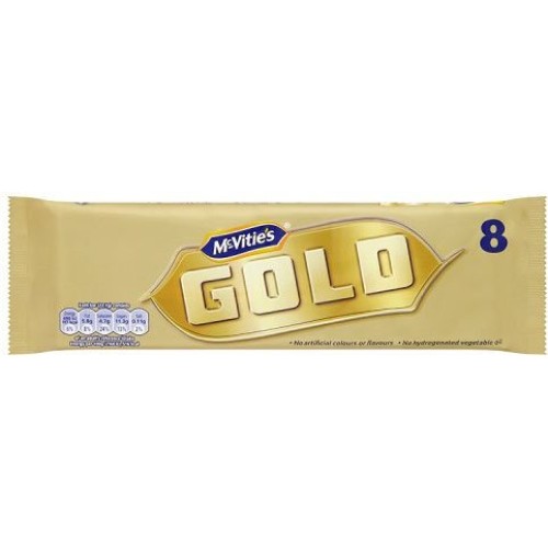 Mcvities Gold Bars 8 Pack