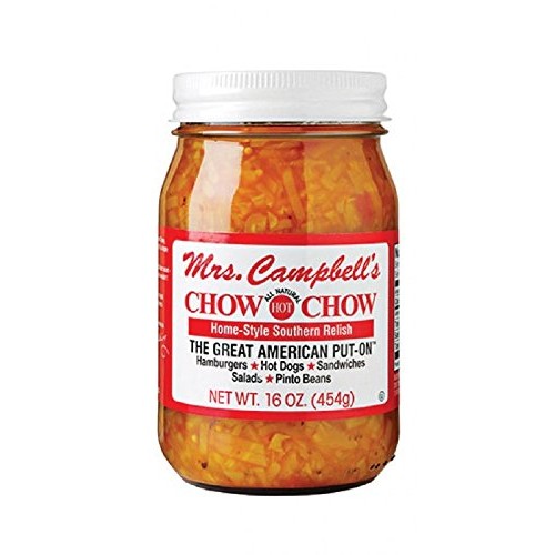 Mrs. Campbells Chow Chow All Natural Hot Home-Style Southern Re