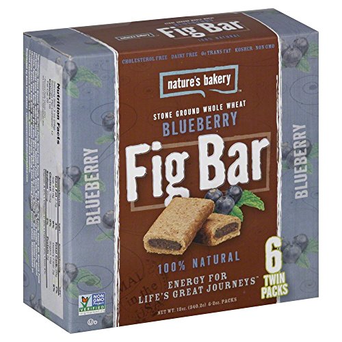 Natures Bakery Whole Wheat Fig Bar, Blueberry, Box Of 6 Bars P