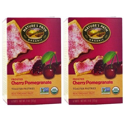 Natures Path Frosted Toaster Pastry - Cherry Pomegranate - 11 O