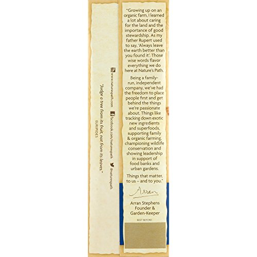 Nature’S Path Hot Oatmeal, Optimum Power Blueberry Cinnamon Flax