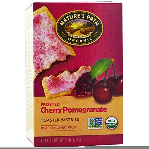 Natures Path, Organic, Frosted Toaster Pastries, Cherry Pomegra