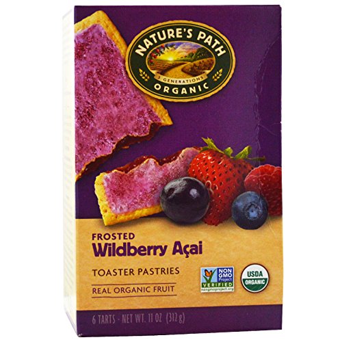 Natures Path, Organic Frosted Toaster Pastries, Wildberry Acai,