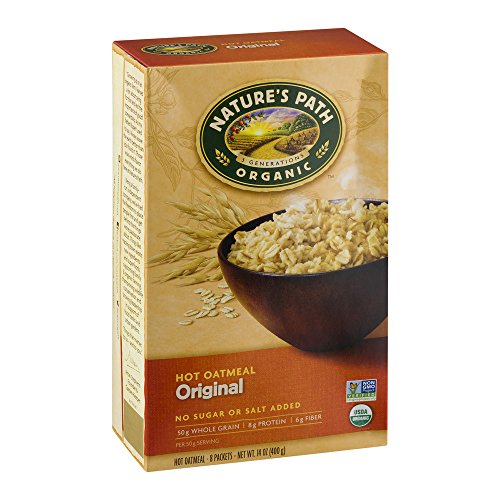 Natures Path Organic Instant Hot Oatmeal, Original,8 Packets 14