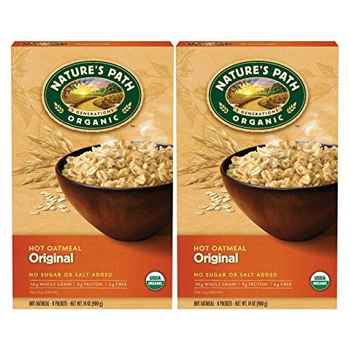 Natures Path Organic Instant Hot Oatmeal, Original,8 Packets 14