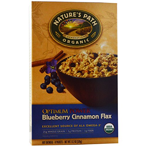 Natures Path, Organic, Optimum Power, Hot Oatmeal, Blueberry Ci