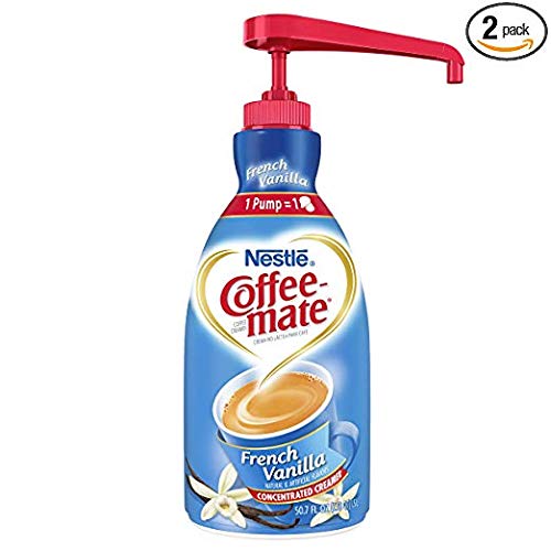 Nestle Coffee-Mate Coffee Creamer, French Vanilla, 1.5L Liquid P