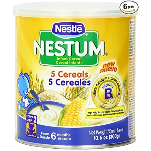 Nestle Nestum Infant Cereal, 10.6 Oz Can Pack Of 3