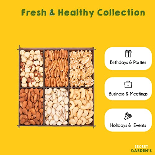 Nuts And Dried Fruit Gourmet Fresh Assortment Tray, Family, Busi