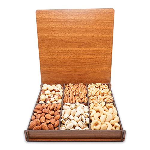 Nuts And Dried Fruit Gourmet Fresh Assortment Tray, Family, Busi