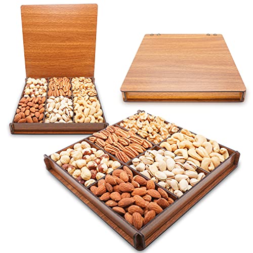 Nuts And Dried Fruit Gourmet Fresh Assortment Tray, Family, Busi