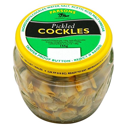 Parsons Welsh Pickled Cockles 155G - Pack Of 6