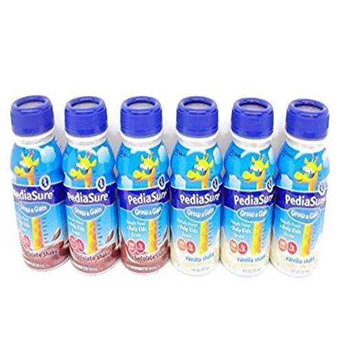 Pediasure Grow &Amp; Gain Vanilla &Amp; Chocolate Shakes 6 8 Oz. Bottl